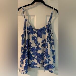 Women's Paper Crane Floral Tank Top